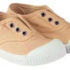 Igor Berri Boy's and Girl's Laceless Canvas Shoes - Apricot New