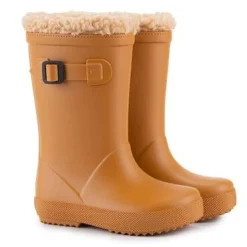 Igor Boy's & Girl's Splash Euri Borreguito Lined Rain Boots, Caramelo Clearance