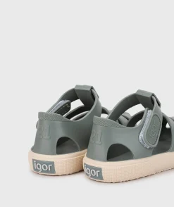 Igor Boy's And Girl's Bay Sandals - Verde Hot