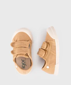 Igor Boy's and Girl's Lona V Shoes, Cereal Clearance