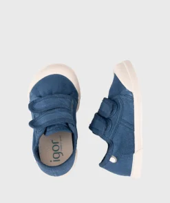 Igor Boy's and Girl's Lona V Shoes, Marino Best