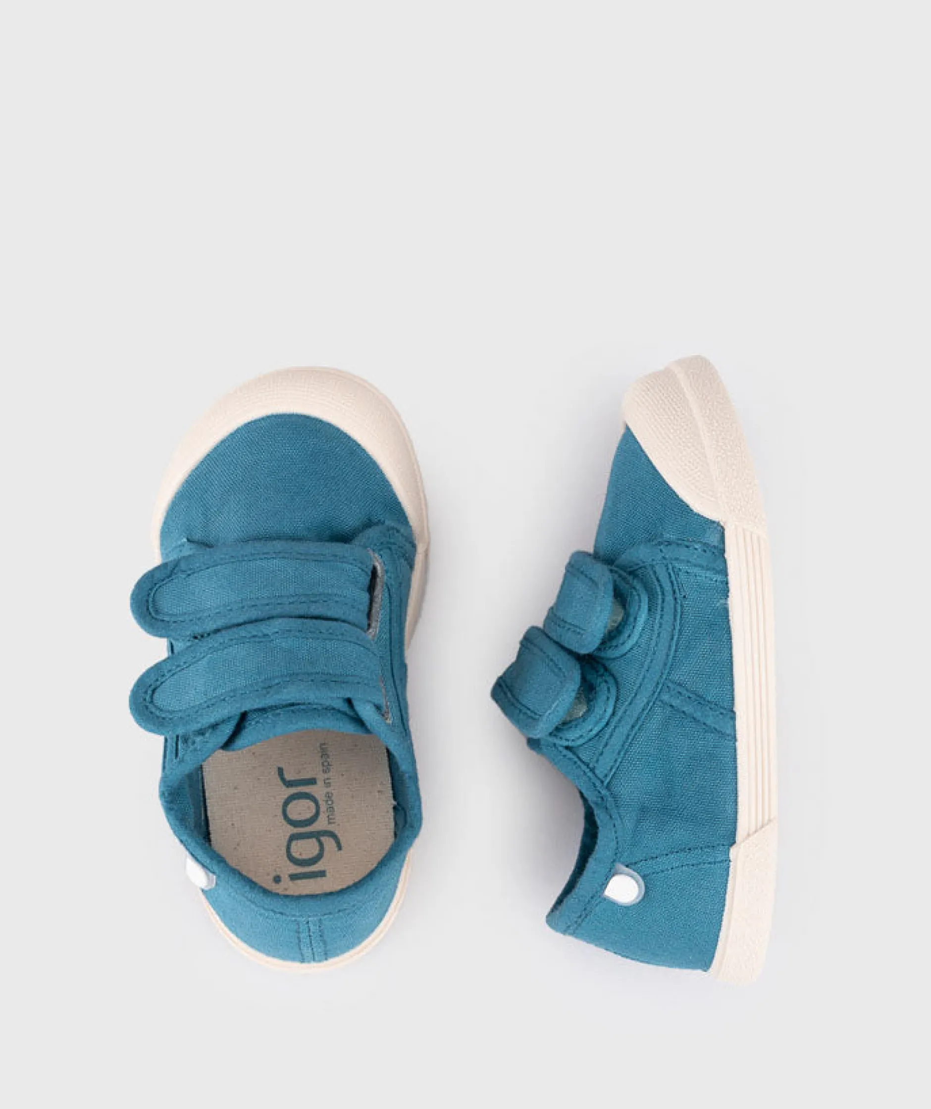 Igor Boy's and Girl's Lona V Shoes, Petroleo Outlet
