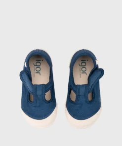 Igor Boy's And Girl's Lona Pepito Shoes - Marino Best