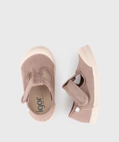 Igor Boy's and Girl's Lona Pepito Shoes, Cacao Best