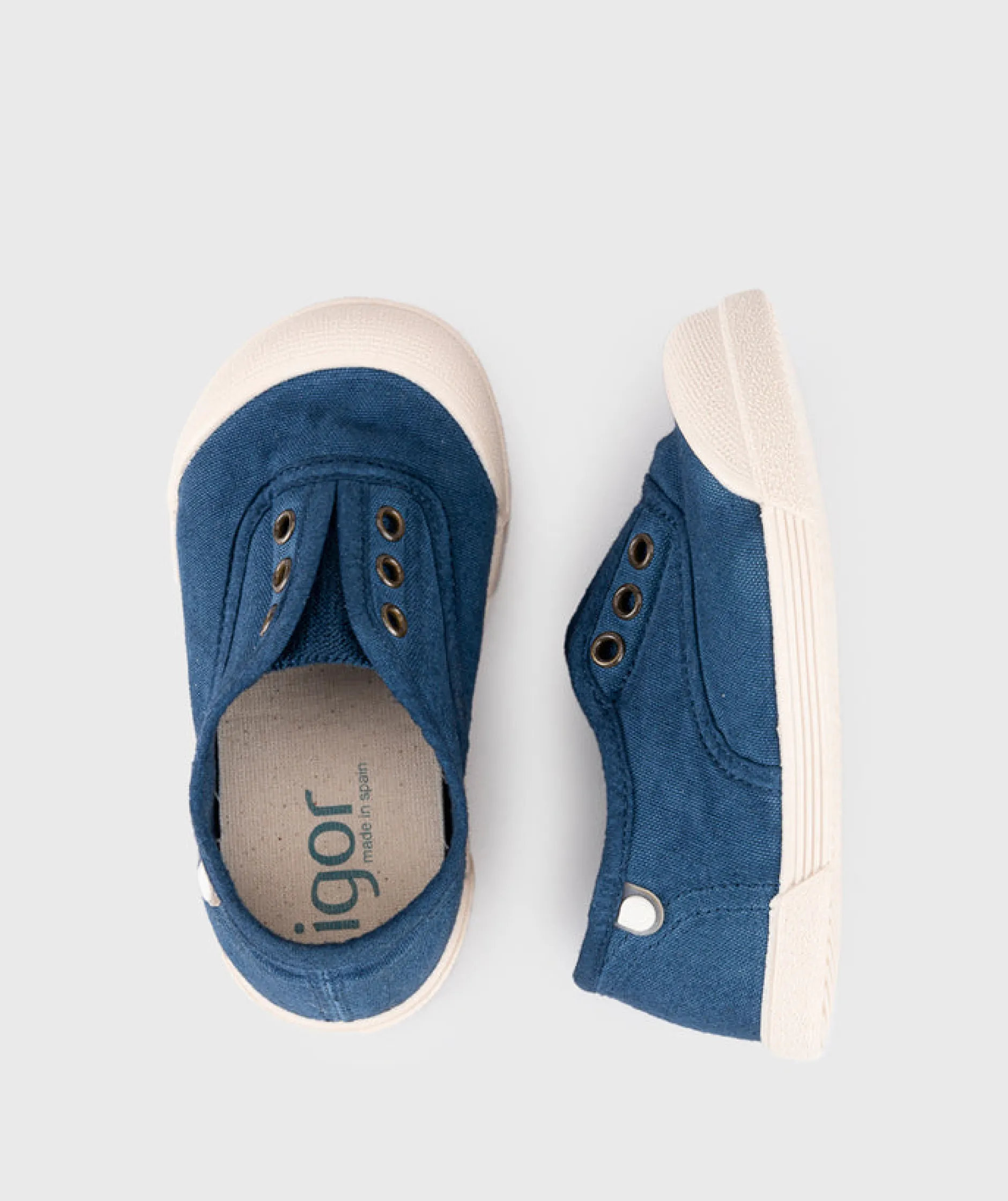 Igor Boy's And Girl's Lona Laceless Shoes - Marino Online