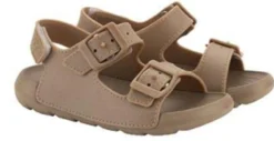 Igor Boy's and Girl's Maui MC Sandals, Taupe Outlet