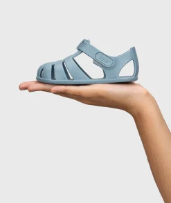 Igor Boy's and Girl's Nemo Solid Sandals, Oceano Clearance