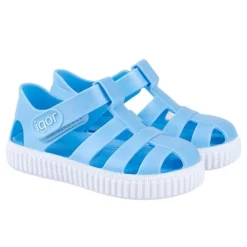 Igor Boy's and Girl's Nico Sandal - Celeste Outlet