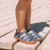 Igor Boy's and Girl's Nico Caramelo Sandal, Azul Discount