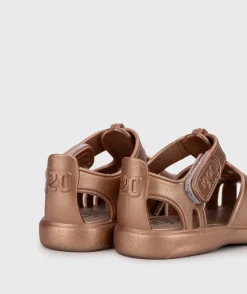 Igor Boy's And Girl's Tobby Metal Sandals - Bronce Fashion