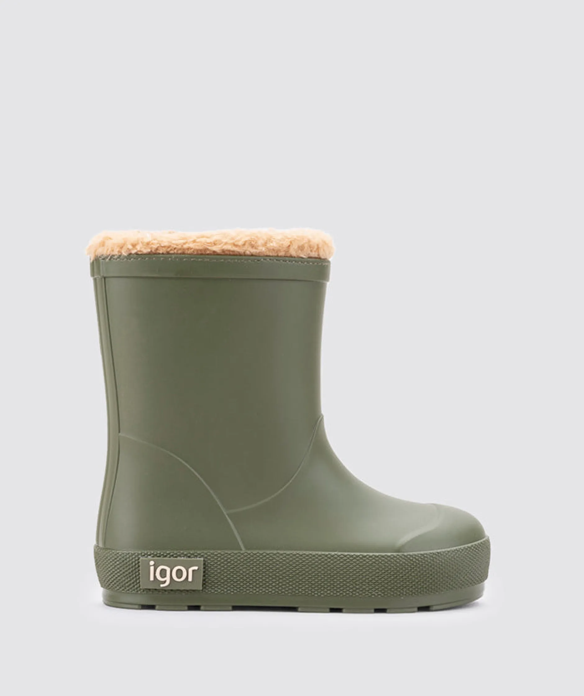 Igor Boy's and Girl's Yogi Borreguito Rain Boots - Kaki Online