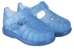 Igor Boy's Tobby V Sandals, Transparent Azul Sale