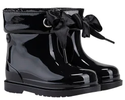 Igor Girl's Bimbi Lazo Rain Boots, Black Sale