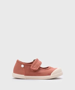 Igor Girl's Lona Mercedes Shoes - Terracota Clearance
