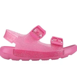 Igor Girl's Maui MC Glitter Sandals, Fucsia Glitter Best