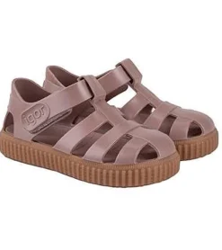 Igor Girl's Nico Caramelo Sandal, Rosa Outlet