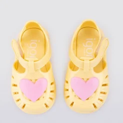 Igor Girl's S10310 Tobby Gloss Love Sandals - Vainilla Online
