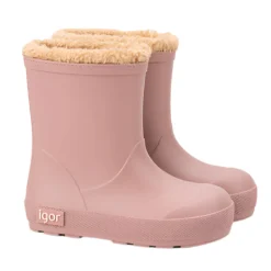 Igor Girl's Yogi Borreguito Rain Boots - Rosa Best