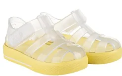 Igor S10245 Girl's and Boy's Star Brillo Sandal - Transperente Amarillo Online