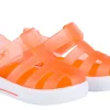 Igor S10171 Girl's and Boy's Star Sandal - Naranja Outlet