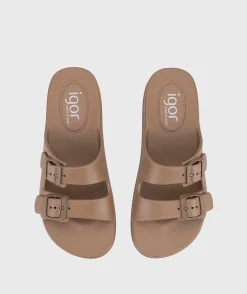 Igor Women's Habana Sandals, Taupe Outlet