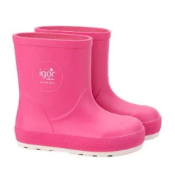 Igor Yogi Nautico Barefoot Rain Boots, Fucsia New