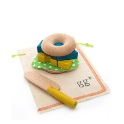 kiko+ & gg* Mamagoto Bagel Play Food Set New