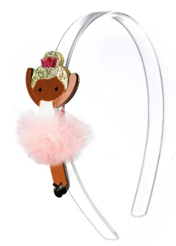 Lilies & Roses NY Pale Pink Tutu Ballerina Headband Discount