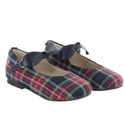 Manuela de Juan Girl's Blabar Mary Jane, Marine Scotland Best