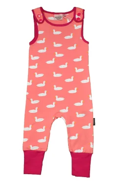 Moromini 978 Duck Pond Playsuit, Pink Clearance