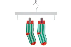 Moromini Striped Green Rust Socks Online