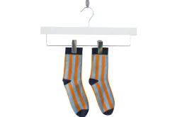 Moromini Striped Rust Blue Socks Hot