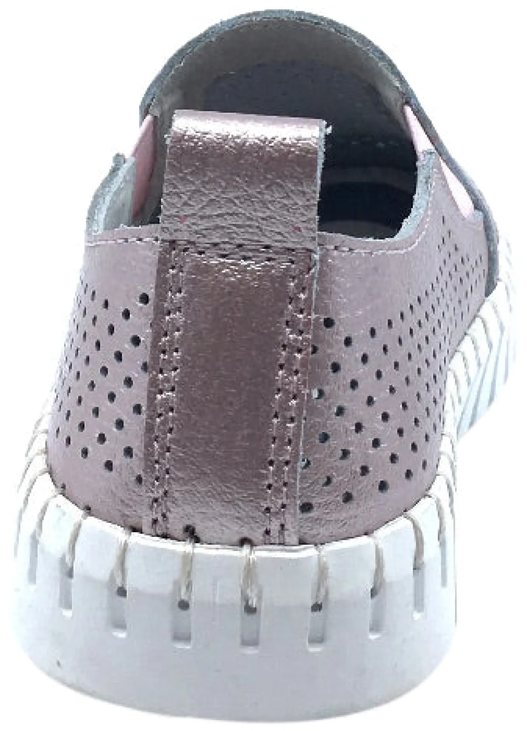 My Brooklyn Girl's Metallic Pink Leather Coney Island Sneaker Online