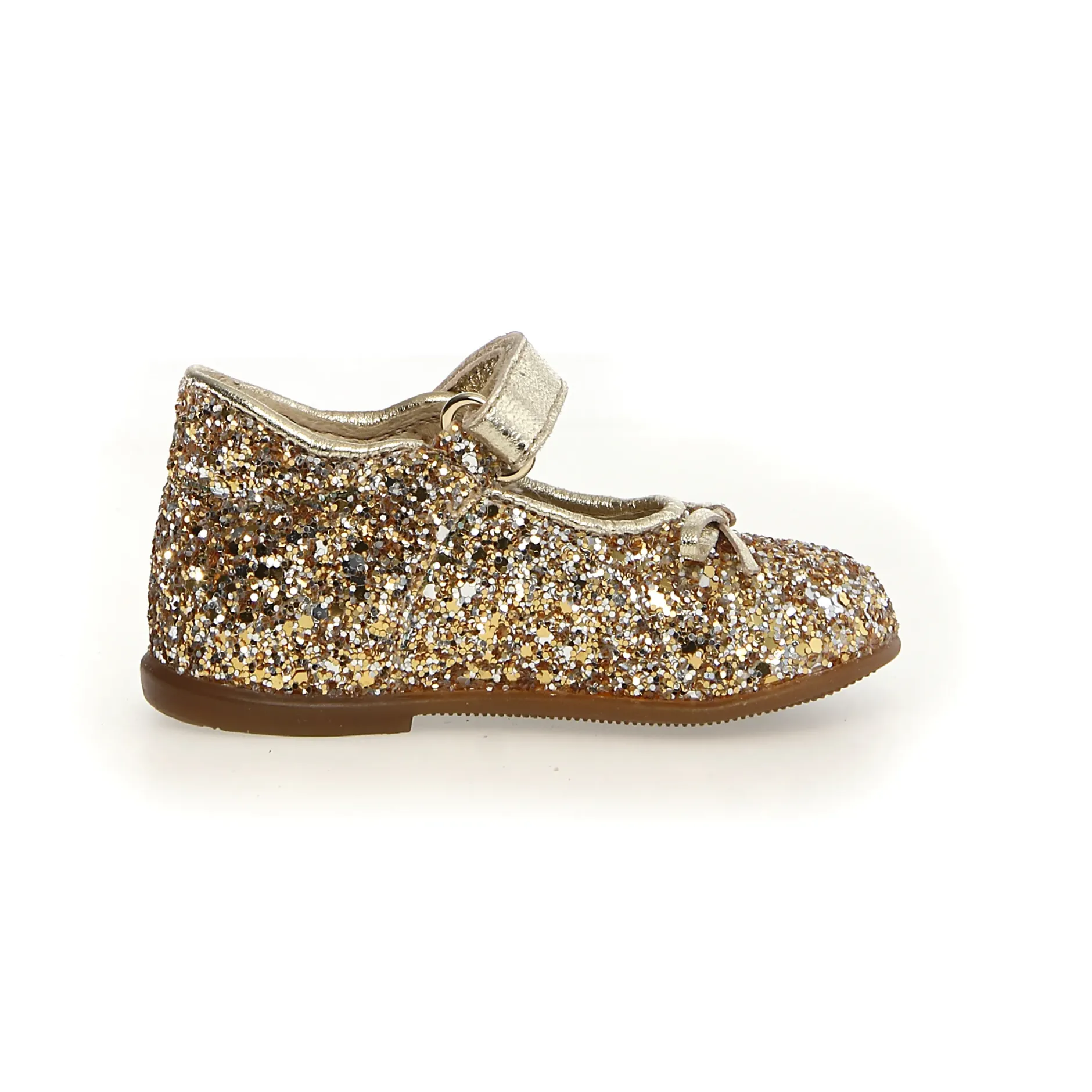 Naturino Ballet Girl's Flats - Platinum Silver Best