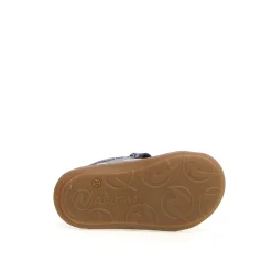 Naturino Boy's & Girl's Cocoon Vl Calf Natural Space Sneakers - Indigo Fashion