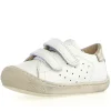 Naturino Boy's And Girl's Cocoon Low 3 Vl Casual Shoes - White / Platinum Hot