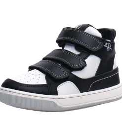 Naturino Boy's and Girl's Finnix Sneaker Shoes - Black/White Clearance