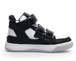 Naturino Boy's and Girl's Finnix Sneaker Shoes - Black/White Clearance