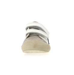 Naturino Boy's Kolde Low Vl Casual Shoes - White / Grey / Azure Best