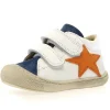 Naturino Boy's Kolde Vl Casual Shoes - White / Azure / Orange Clearance