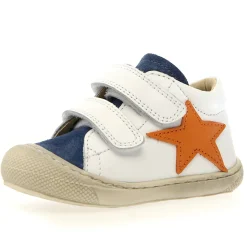 Naturino Boy's Kolde Vl Casual Shoes - White / Azure / Orange Clearance