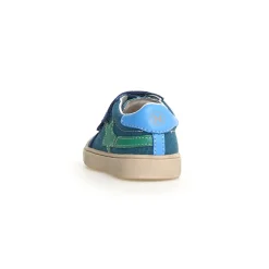 Naturino Boy's Singery Low Vl Casual Shoes - Jeans / Green Clearance