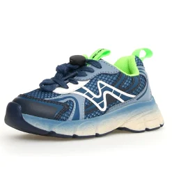 Naturino Boy's Wave Sneakers - Azure / Celeste / White New