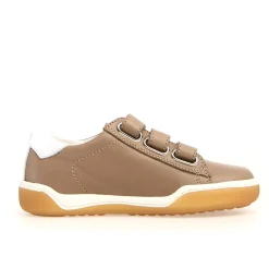 Naturino Cliff VL 2 Boy's and Girl's Sneakers - Taupe/White Best