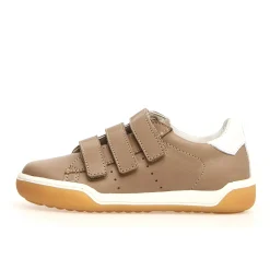 Naturino Cliff VL 2 Boy's and Girl's Sneakers - Taupe/White Best