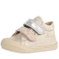 Naturino Corkel Vl Girl's Casual Shoes - Platinum/Cipria/Silver Clearance