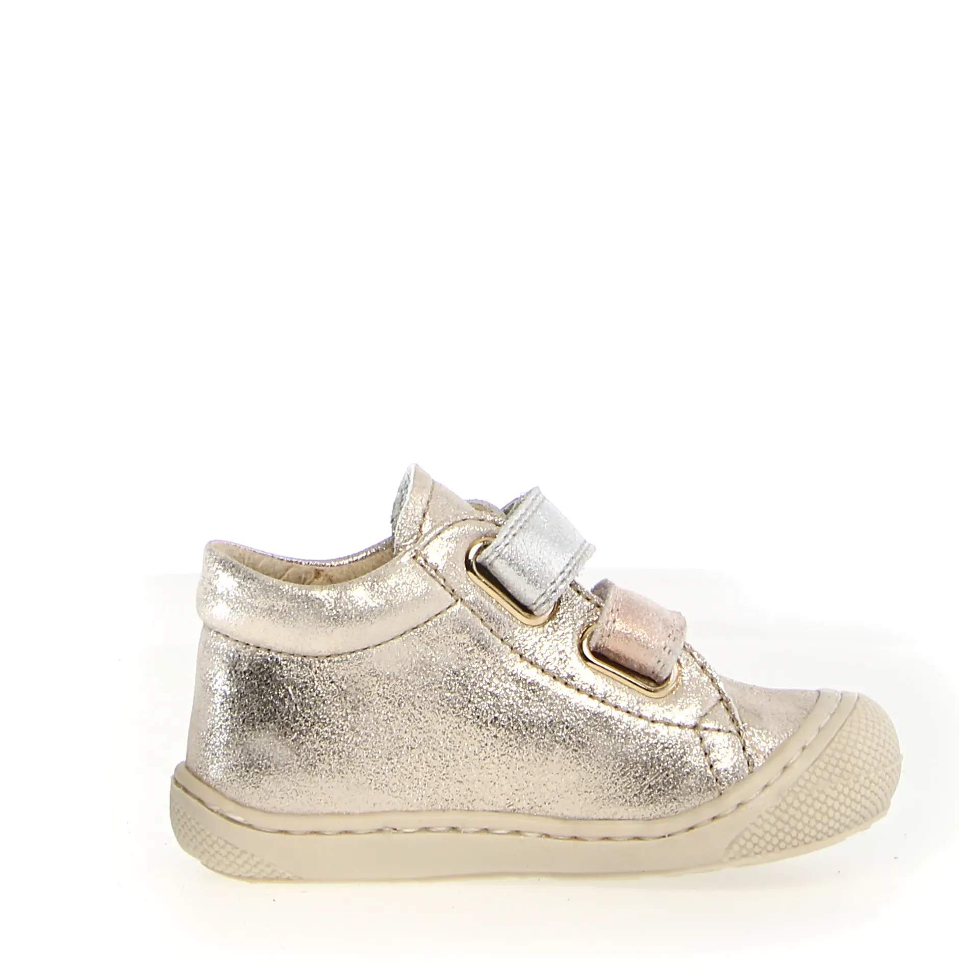 Naturino Corkel Vl Girl's Casual Shoes - Platinum/Cipria/Silver Clearance