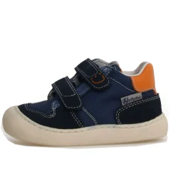 Naturino Finay Vl Boy's Casual Shoes - Navy/Azure/Orange Outlet