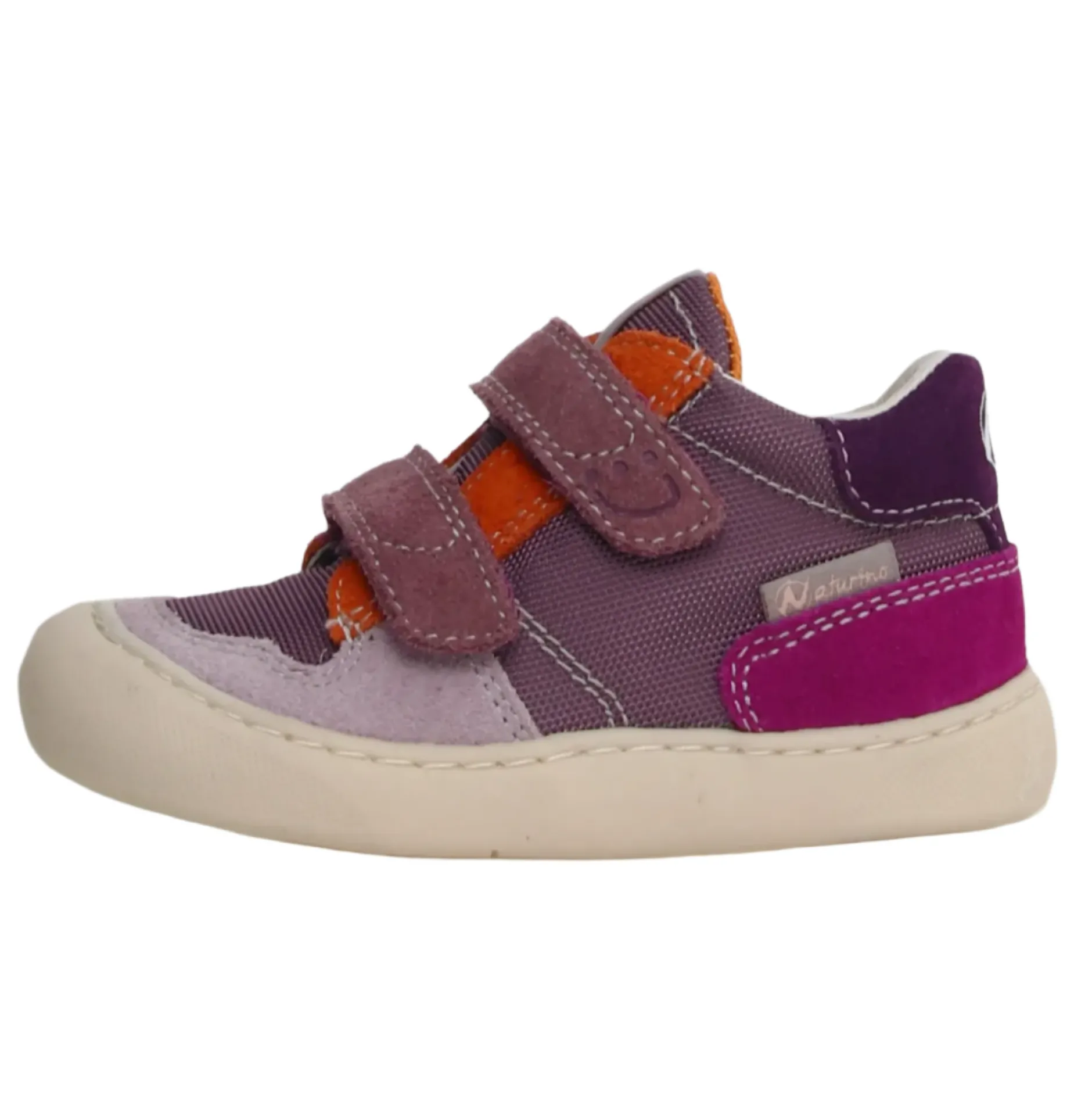 Naturino Finay Vl Girl's Casual Shoes - Magnolia/Lilac/Tulip Sale