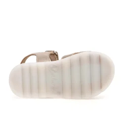 Naturino Galson Girl's Sandals - Metallic Pebbled Cipria Sale